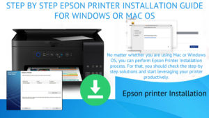 Step By Step Epson Printer Installation Guide For Windows or Mac OS - Printer Support