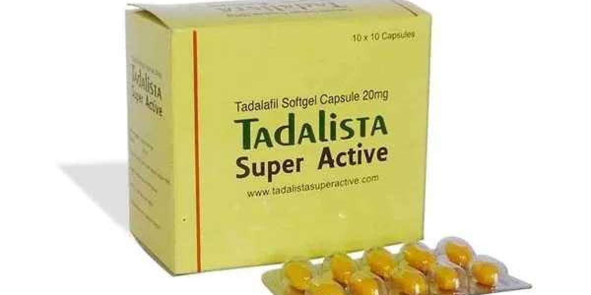 Tadalista Super Active  Effective ED Medicine to Cure Erectile Dysfunction