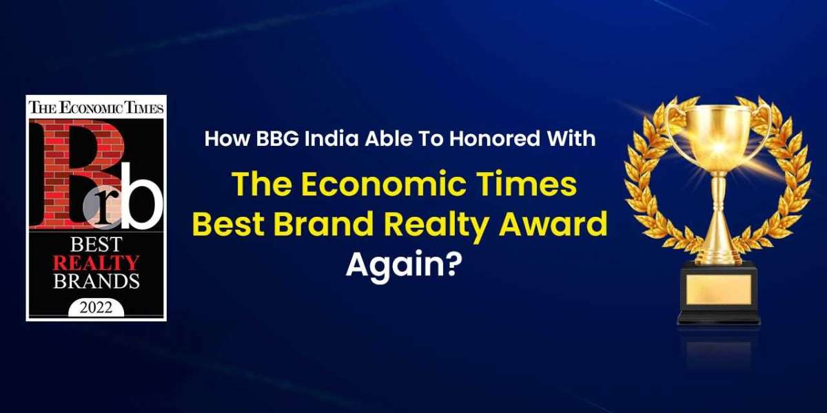How BBG India able to honored with The Economic Time Best Brand Realty Award Again?