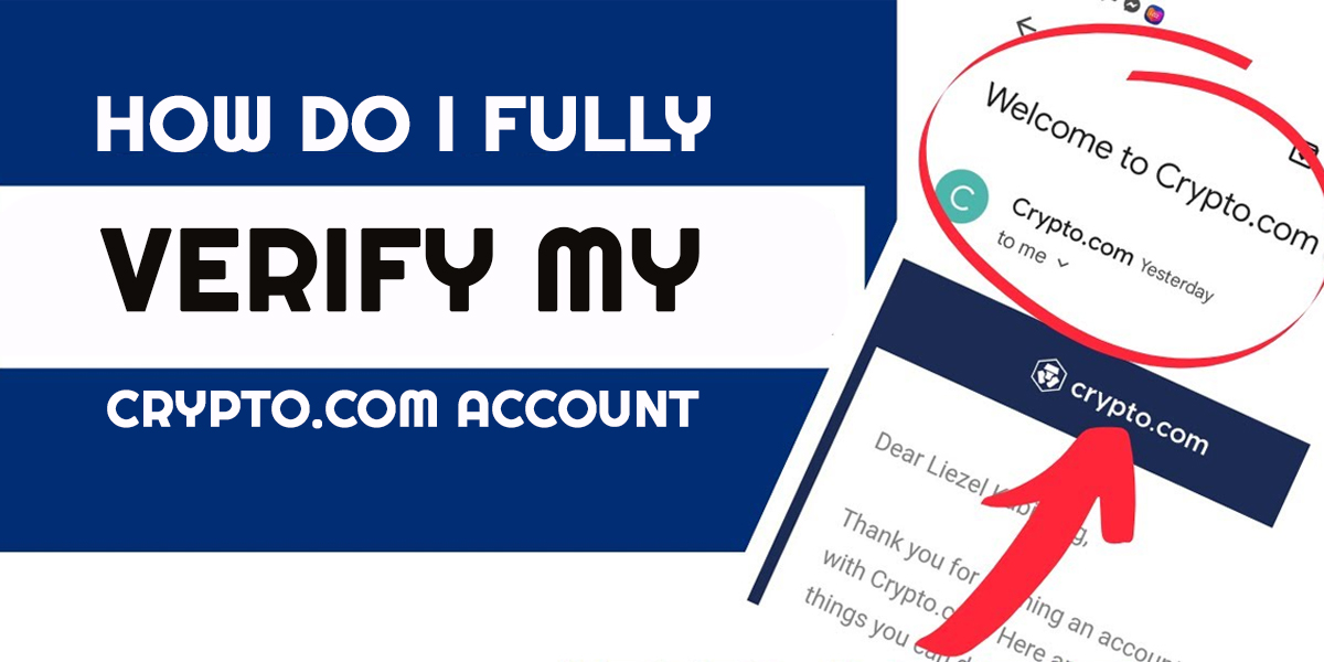 How Do I Fully Verify☑ My Crypto.com Account!