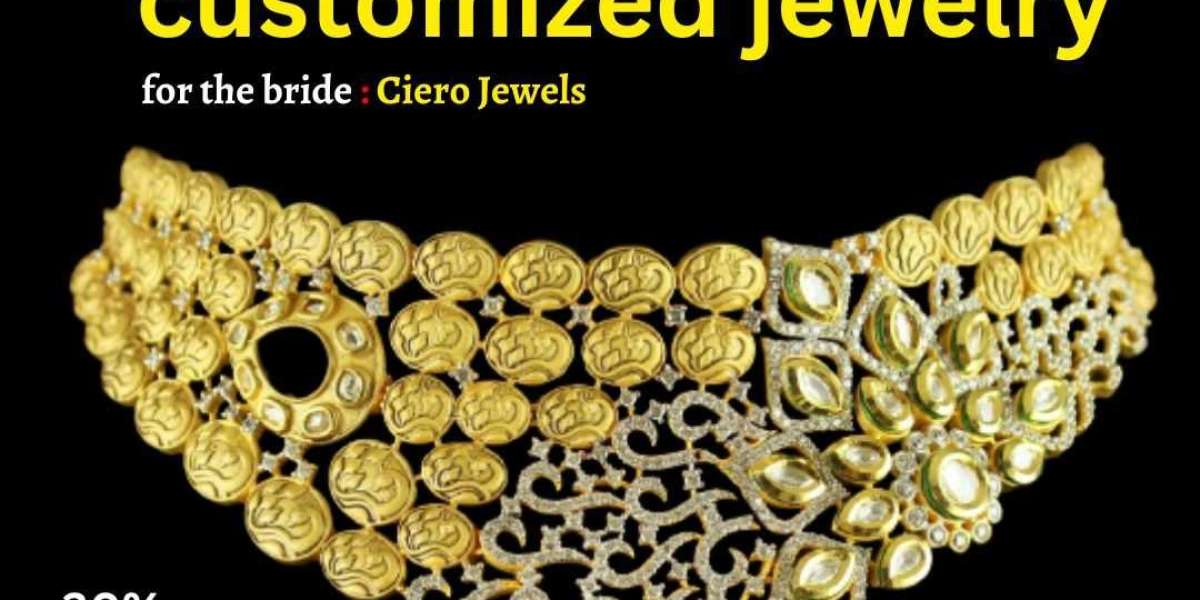 Buy customized jewelry for the bride: Ciero Jewels