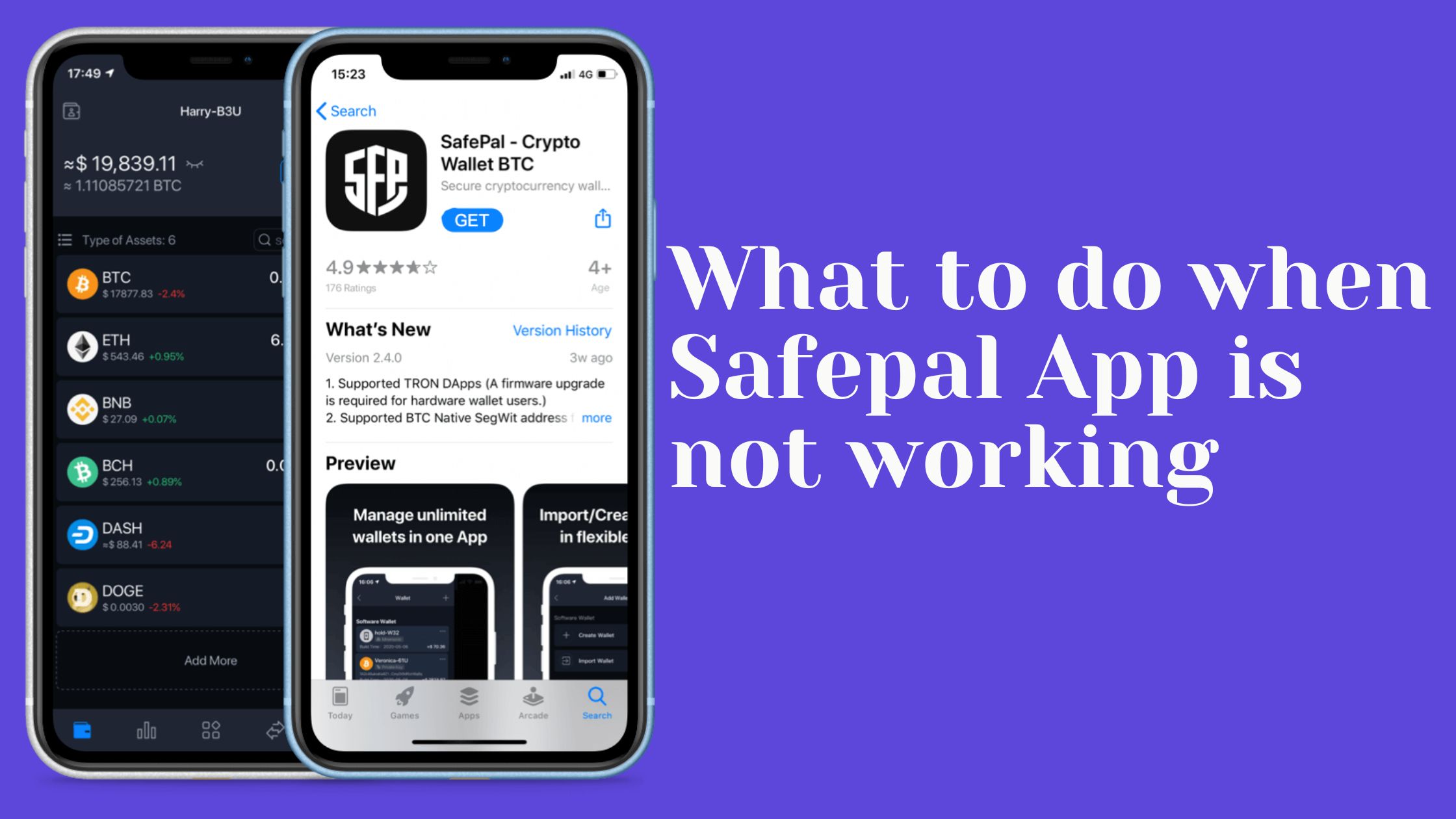 What to do When Safepal App is Not Working?