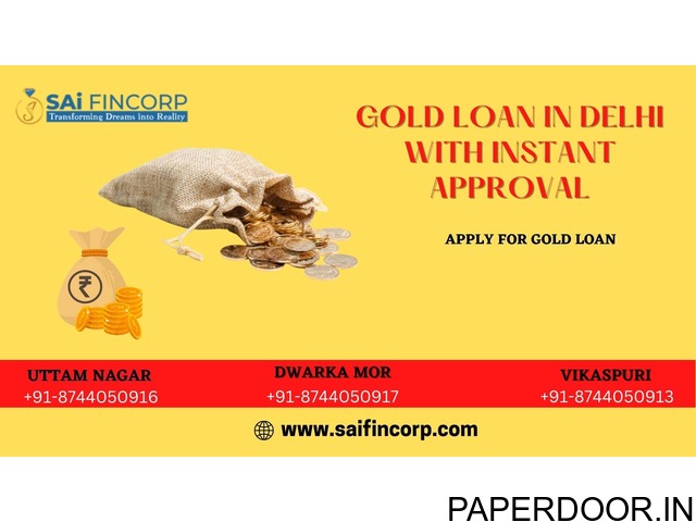Gold Loan in Delhi with Instant Approval New Delhi - A Professional Business Directory | India Business Directory
