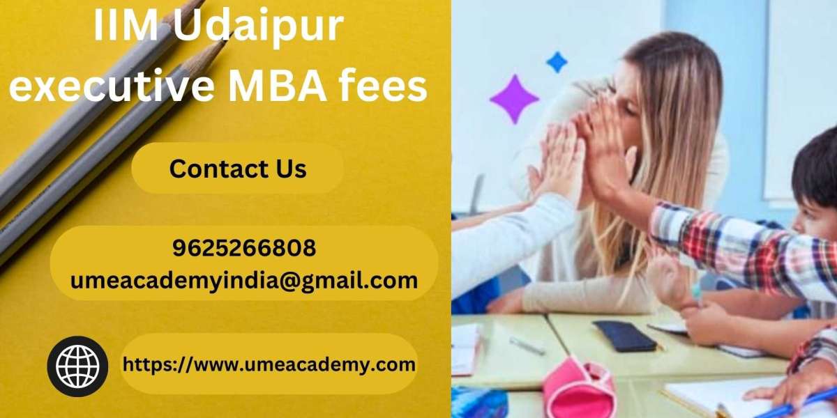 IIM Udaipur executive MBA fees