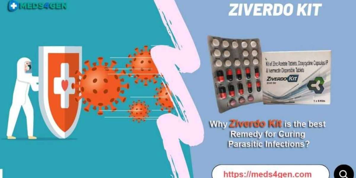 Ziverdo pack tablets for microbes and parasites arrangement