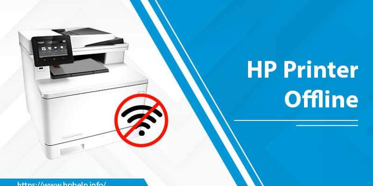 What should you do if your HP printer is offline?