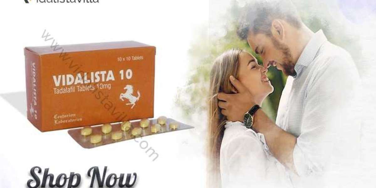 Vidalista 10Mg: Well-Known Tadalafil ED Medication For Men