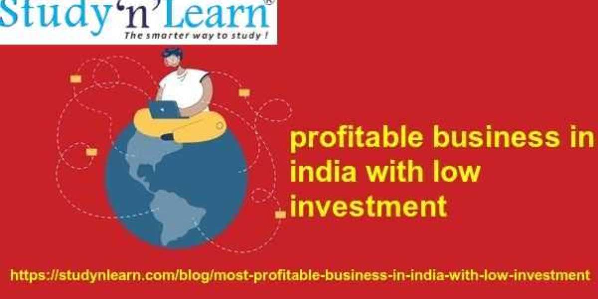 profitable business in india with low investment