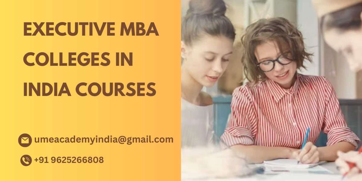Executive MBA Colleges In India Courses