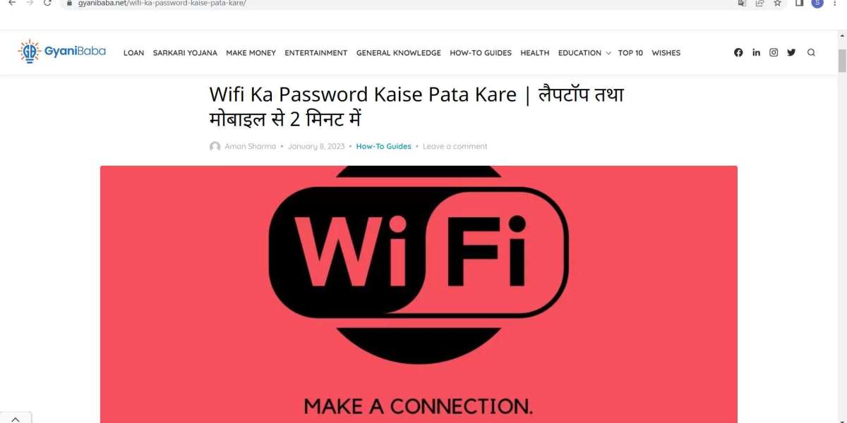 wifi ka password kaise pata kare app