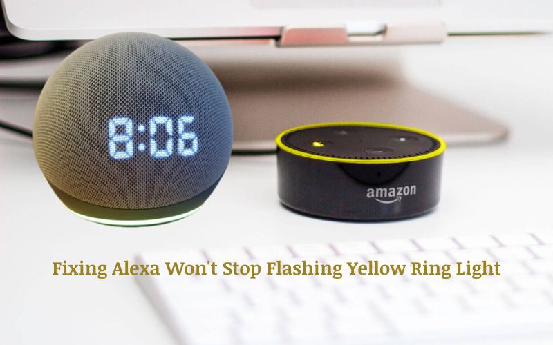Meaning of Yellow Ring Light On Alexa Echo
