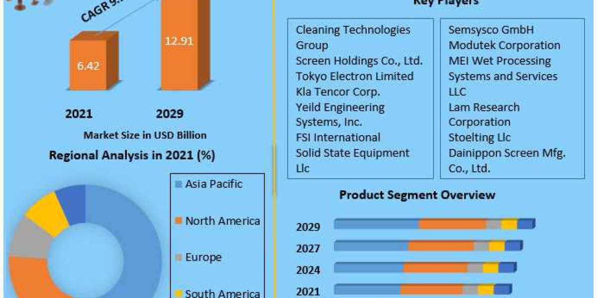 Semiconductor Wafer Cleaning Equipment Market Opportunities, Sales Revenue, Leading Players and Forecast 2029