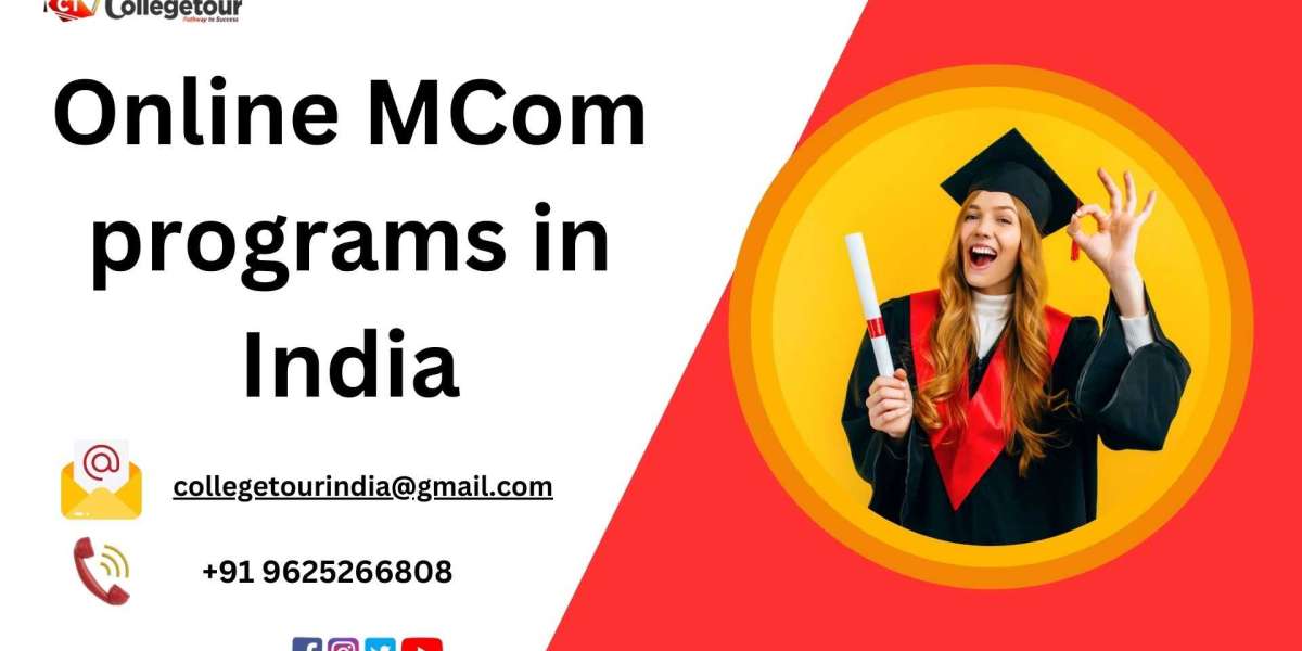 Online MCom programs in India