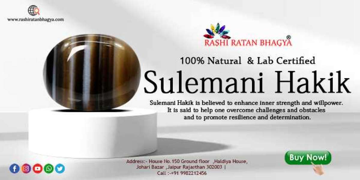 Shop Natural Sulemani Hakik Gemstone at Best Price