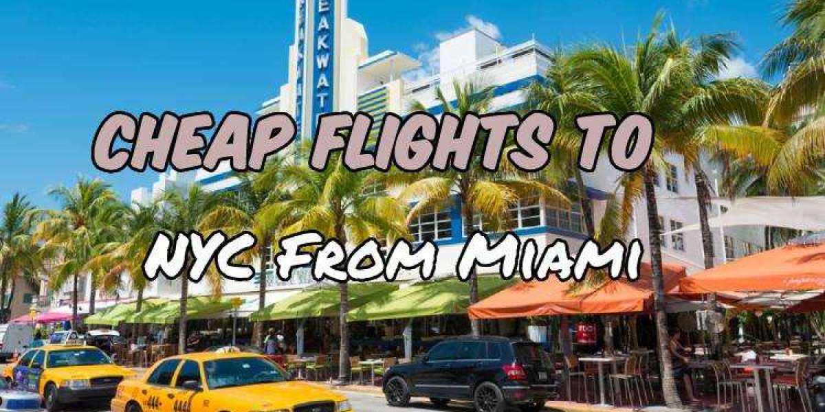 Satisfy Your Desire To Travel By Booking Cheap Flights From NYC To Miami.