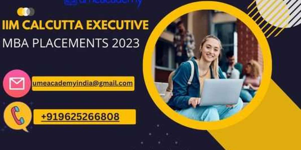 IIM Calcutta executive MBA Placements 2023