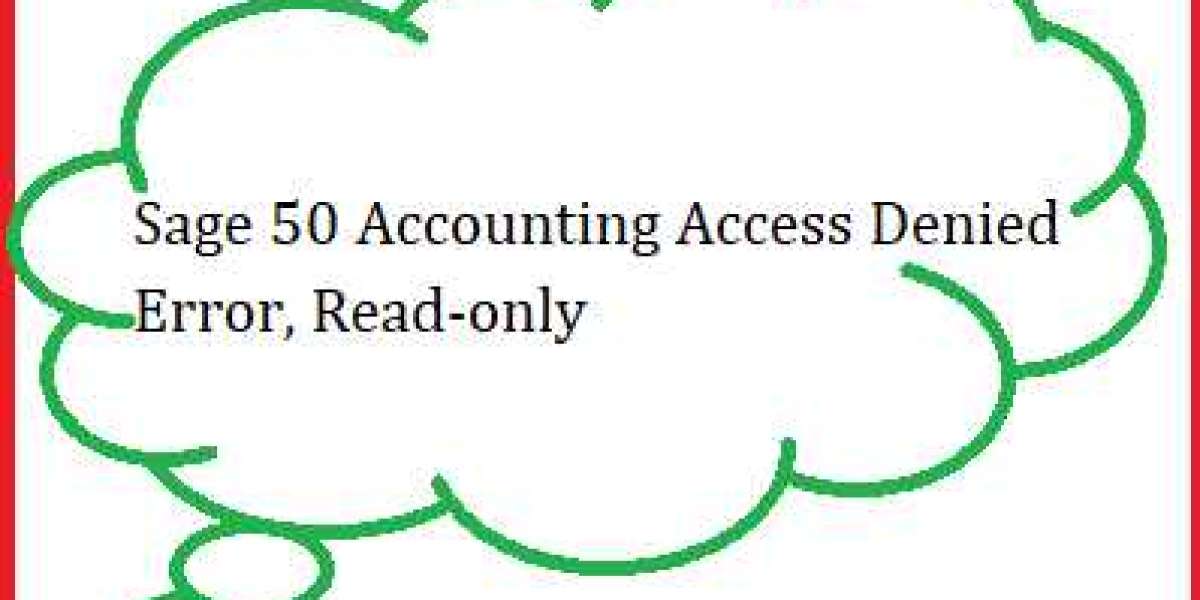 Sage 50 Accounting Access Denied Error, Read-only