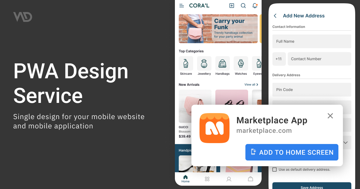 PWA Design Services | Progressive Web App UX Design