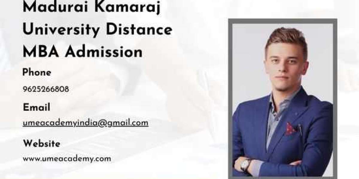 Madurai Kamaraj University Distance MBA Admission