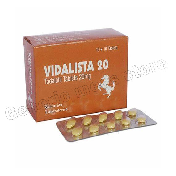 Vidalista 20 mg (Tadalafil) | Best Price For ED