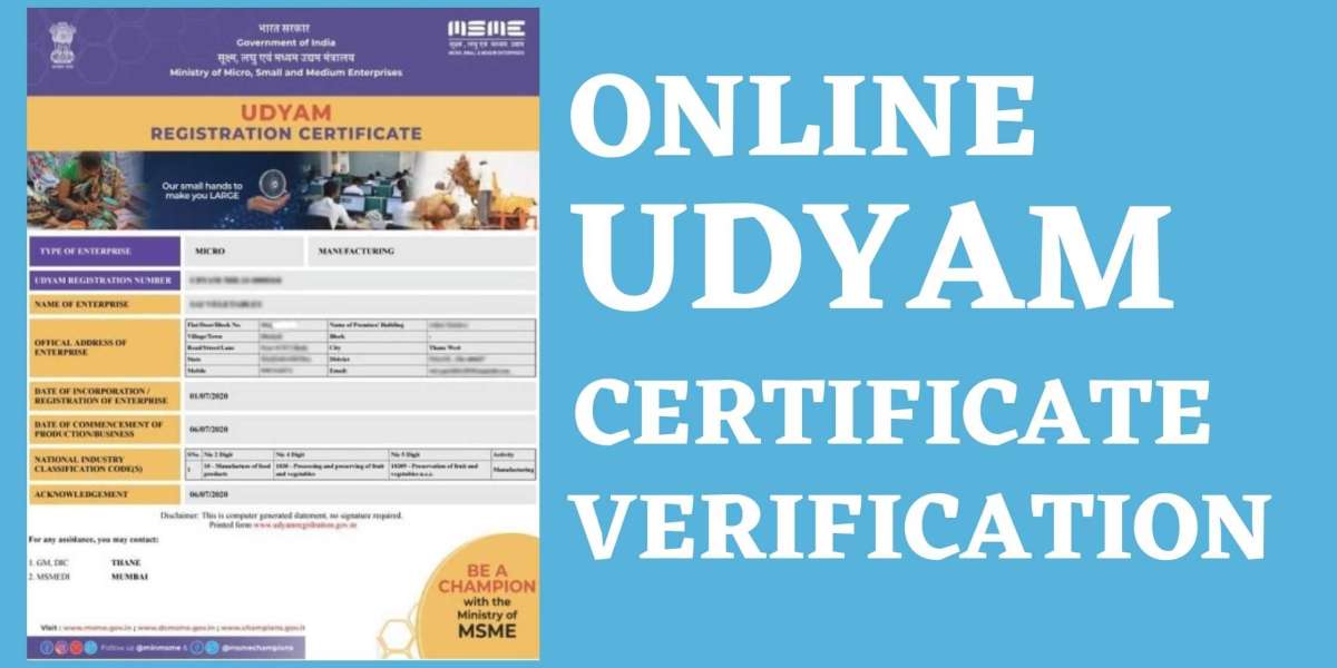 The Importance of Udyam Verification for MSMEs in India