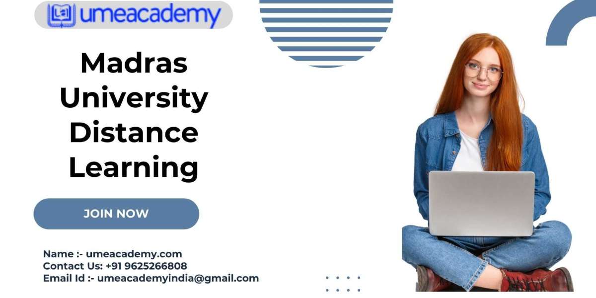 Madras University Distance Learning Courses