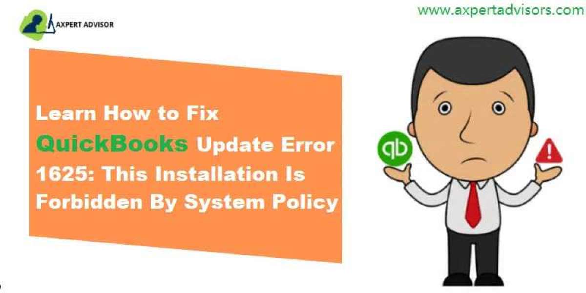 How to Resolve QuickBooks Update Error 1625?