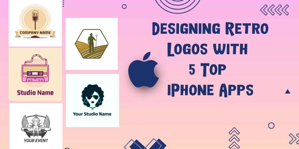 Designing Retro Logos with  5 Top  iPhone Apps