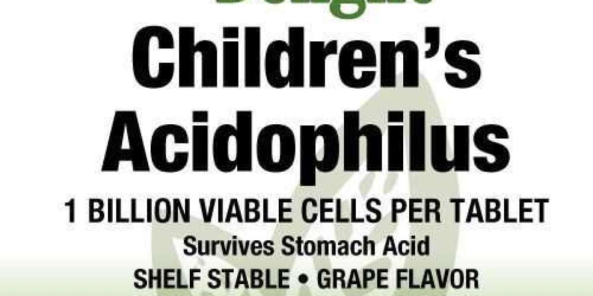 Happy Tummies, Happy Kids: Unveiling the Magic of Children’s Acidophilus – 60 Tabs!