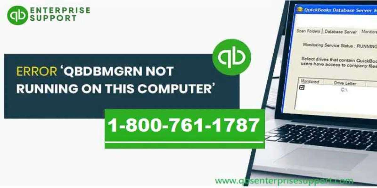 Guide to Fixing QBDBMgrn Not Running on the Computer Error