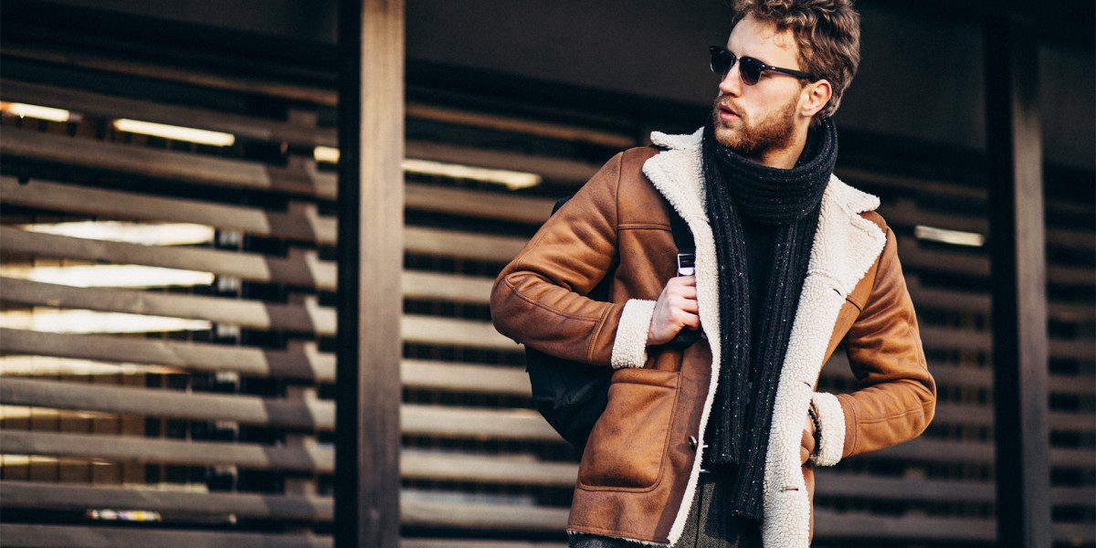 Embrace Winter Style: Markhorwear Exclusive 50% Off Christmas Sale on Men's Fur and Shearling Jacket!