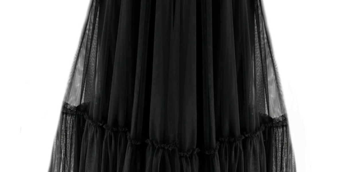 Embrace Elegance with a Ruffled Tulle Skirt: A Timeless Fashion Statement