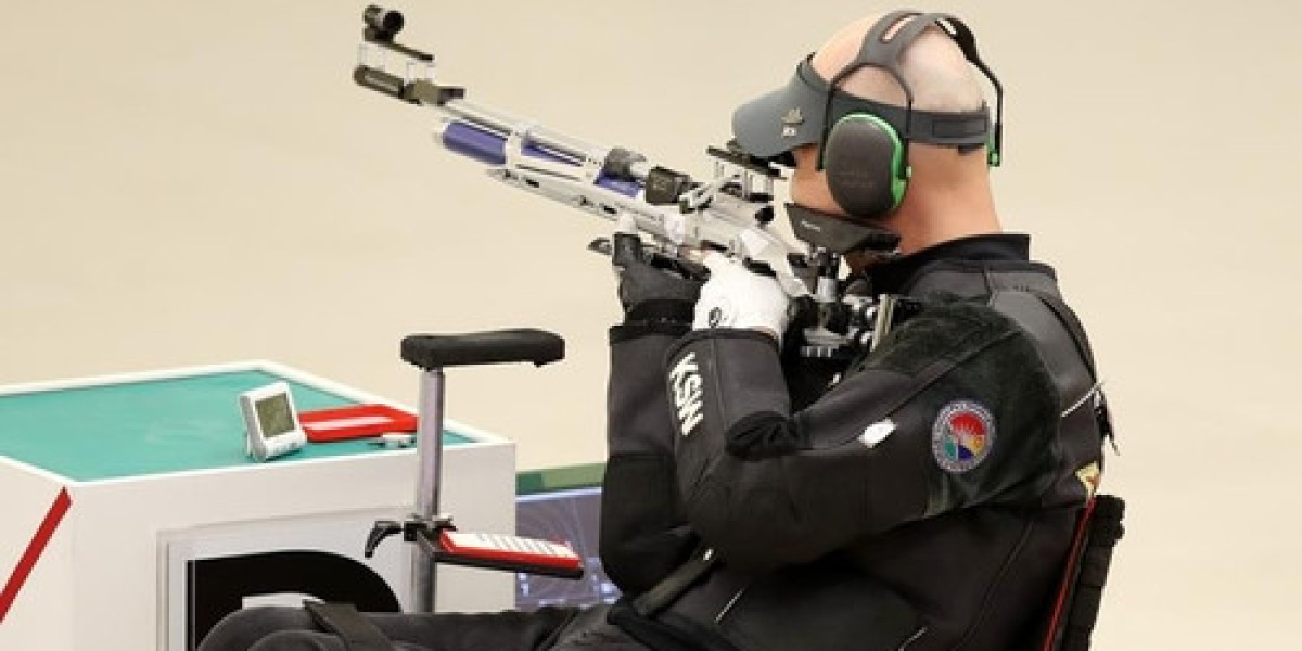 Disabled AG's Spirit of Korean Shooting Swept Gold and Silver