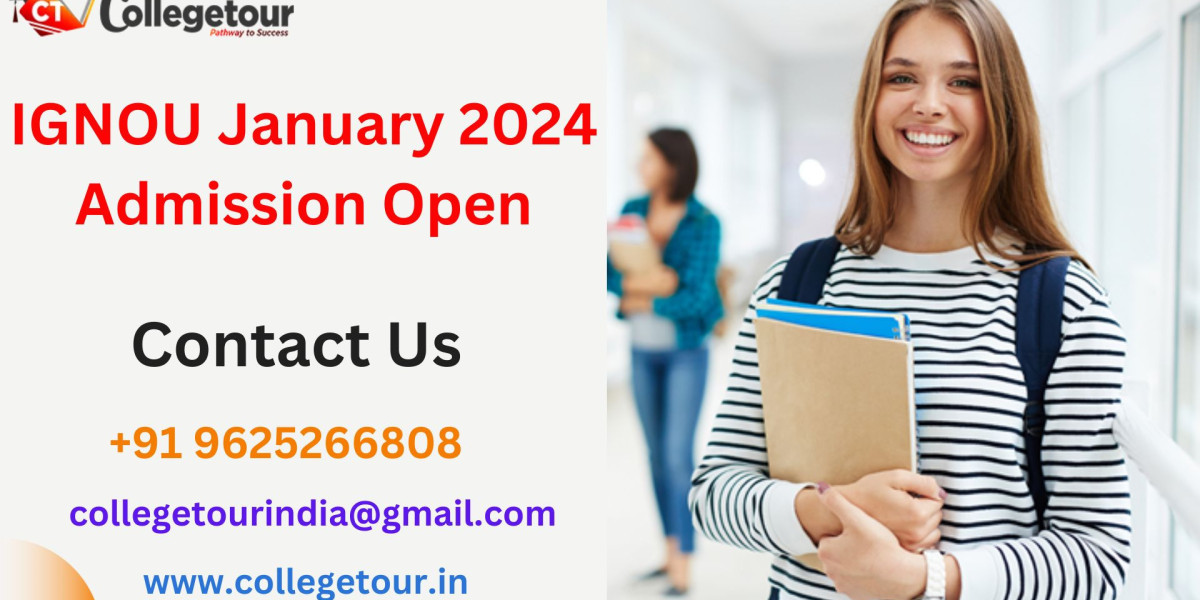 IGNOU January 2024 Admission Open
