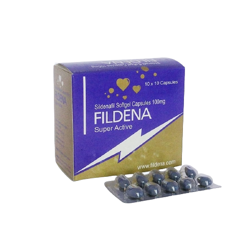 Fildena Super Active 100 | Sildenafil Citrate | Uses | Side Effects