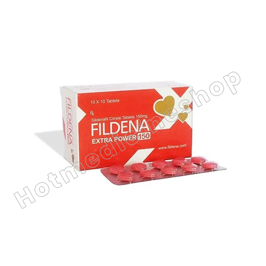 Fildena 150 mg (Red Pill) Most Effective Treatment For ED