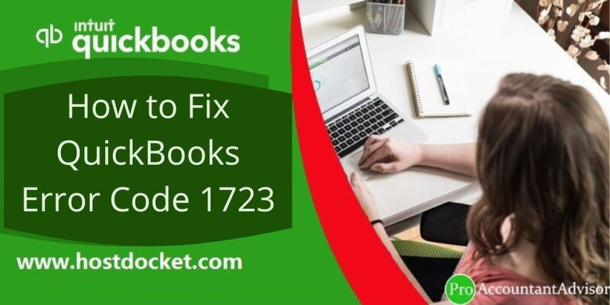 How to Troubleshoot QuickBooks Error Code 1723?