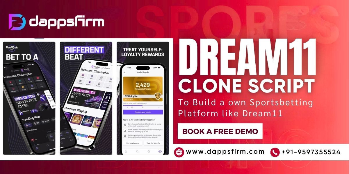 The Future of Fantasy Sports is Here: Build Your Next-Gen App with Our Dream11 Clone script
