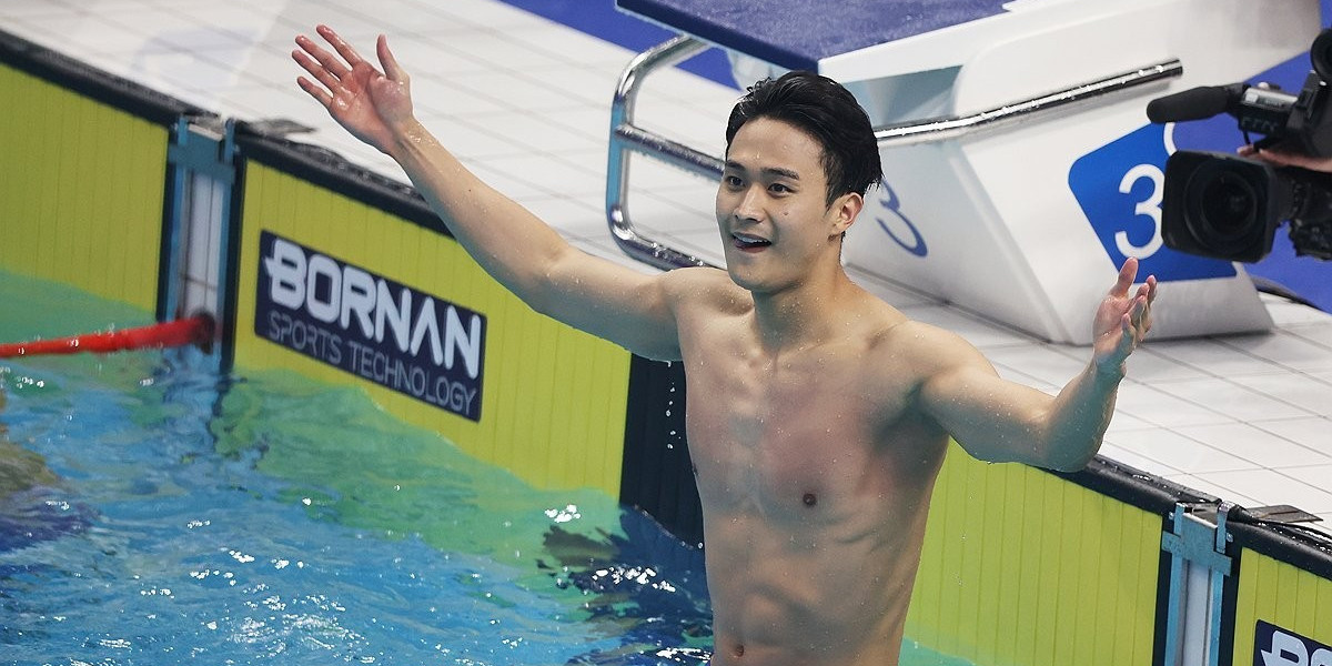 Baek In-cheol Advance to the World Swimming 50m Butterfly Finals