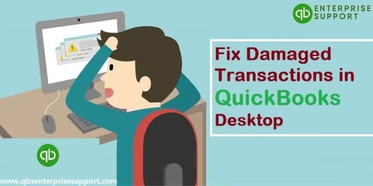 Repairing the damaged transactions in QuickBooks desktop