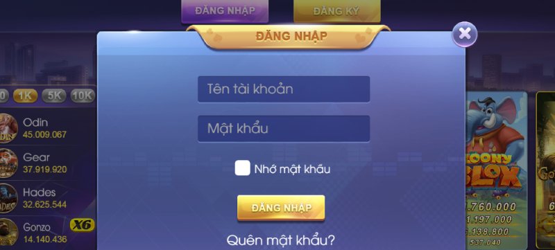 Đăng nhập Vuaclub đơn giản, dễ dàng như thế nào?