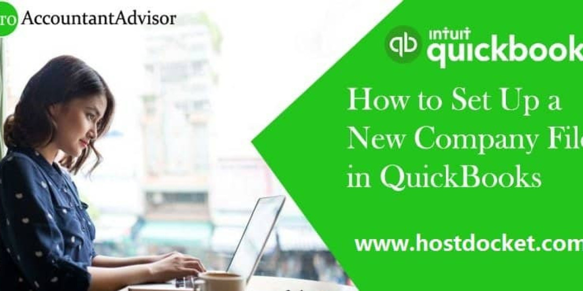 How to Create a new company file in QuickBooks?