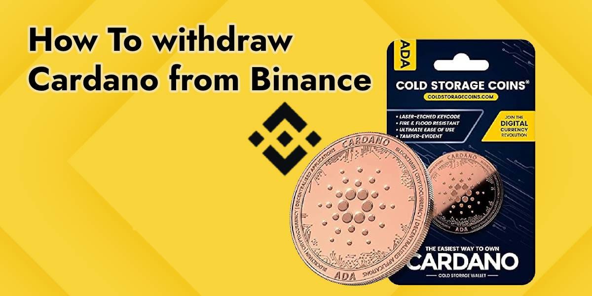 How To Withdraw Cardano From Binance +1 (818) 850–7720 | by Jacobypope | Mar, 2024 | Medium