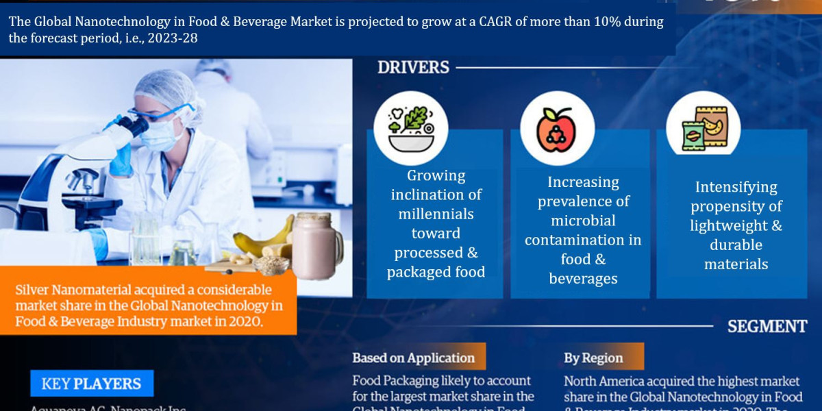 Global Nanotechnology in Food & Beverage Market Business Strategies and Massive Demand by 2028 Market Share | Revenu
