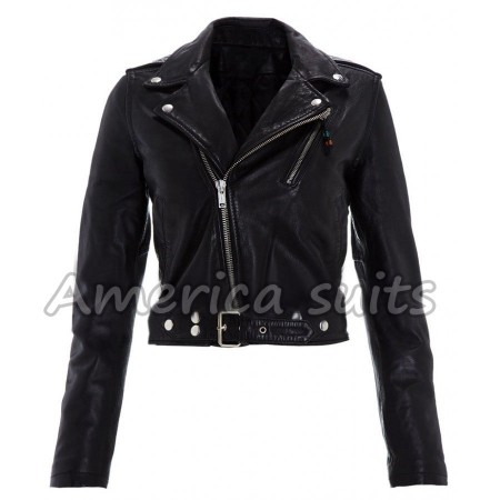 Styling Cropped Biker Jackets | America Suits