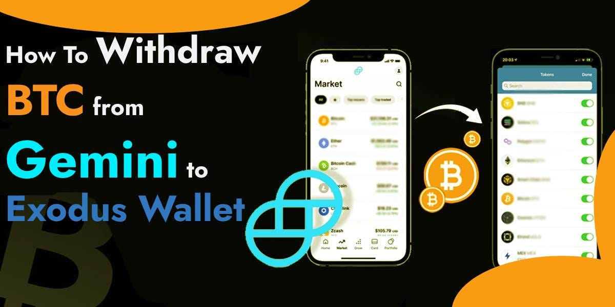 Withdraw BTC From Gemini to Exodus Wallet +1 (818) 850–7720 | by Jacobypope | Mar, 2024 | Medium