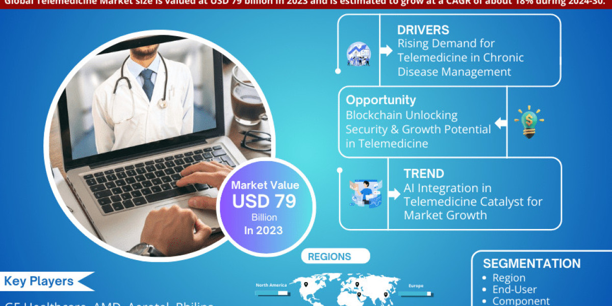 Global Telemedicine Market Business Strategies and Massive Demand by 2030 Market Share | Revenue and Forecast