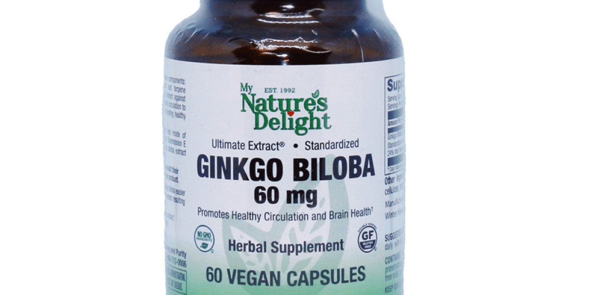 Unlocking the Power of Ginkgo Biloba 60 mg – 60 Vegan Caps: A Comprehensive Guide
