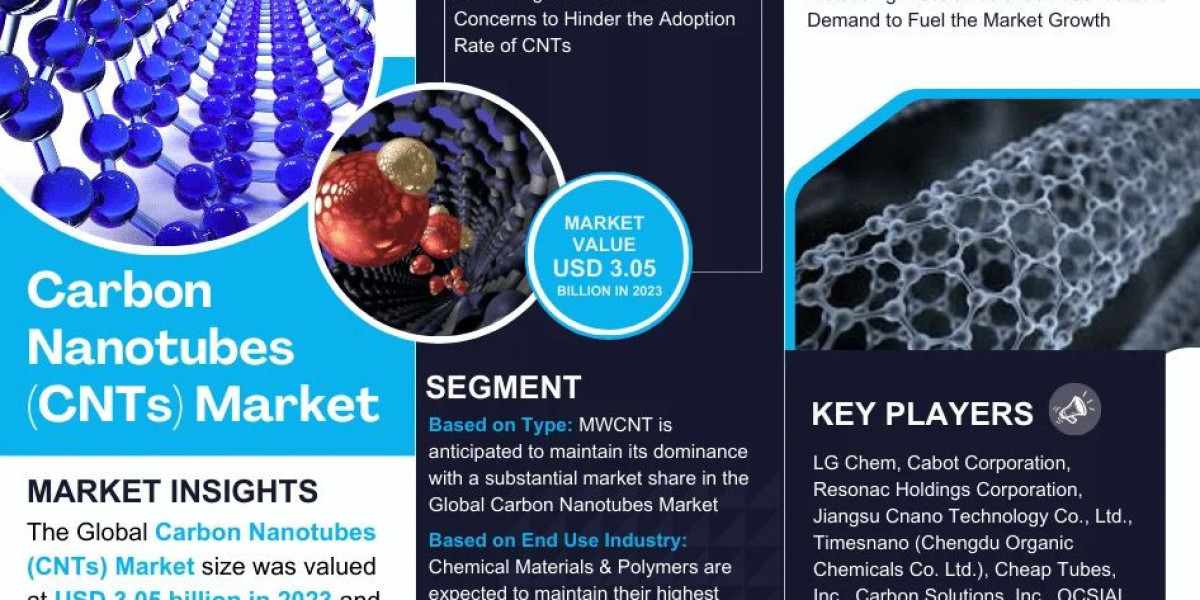 Carbon Nanotubes Market to Exhibit Sustained Growth at a CAGR of 17.4% By 2030