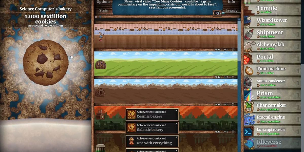 Addictive Delights: A Review of Cookie Clicker